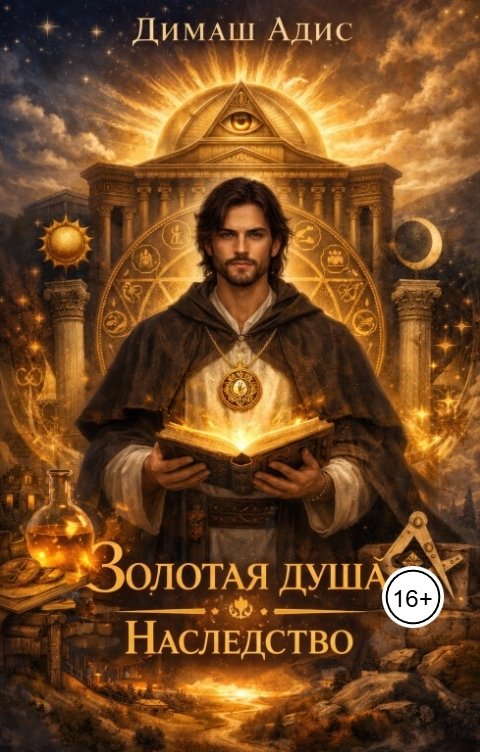 Обложка книги Димаш Адис Золотая душа Наследство