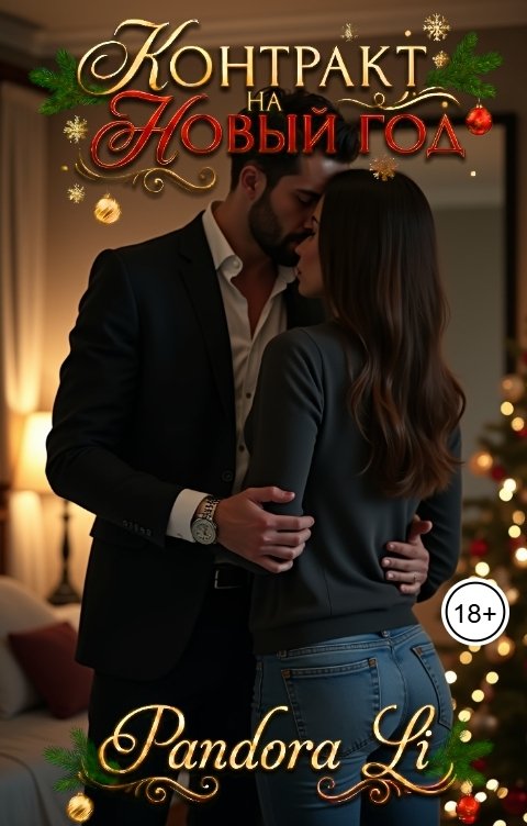 Обложка книги Pandora Li Контракт на Новый Год