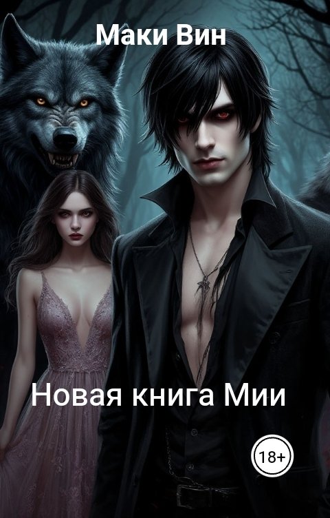 Обложка книги Маки Вин Новая книга Мии
