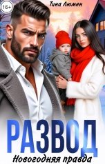 обложка книги Тина Люмен "Развод. Новогодняя правда"