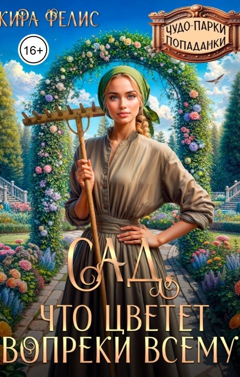 Обложка книги Кира Фелис Сад, что цветёт вопреки всему