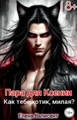обложка книги Елена Валисент "Пара для Ксении. Как тебе котик, милая?"