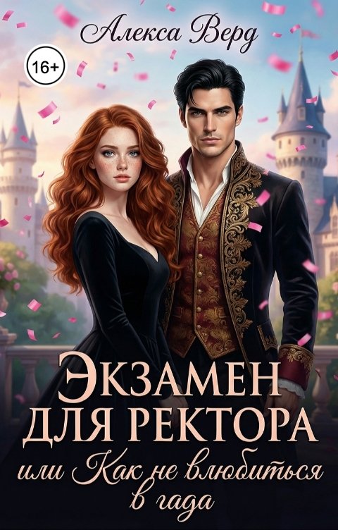 Обложка книги Алекса Верд Экзамен для ректора, или Как не влюбиться в гада