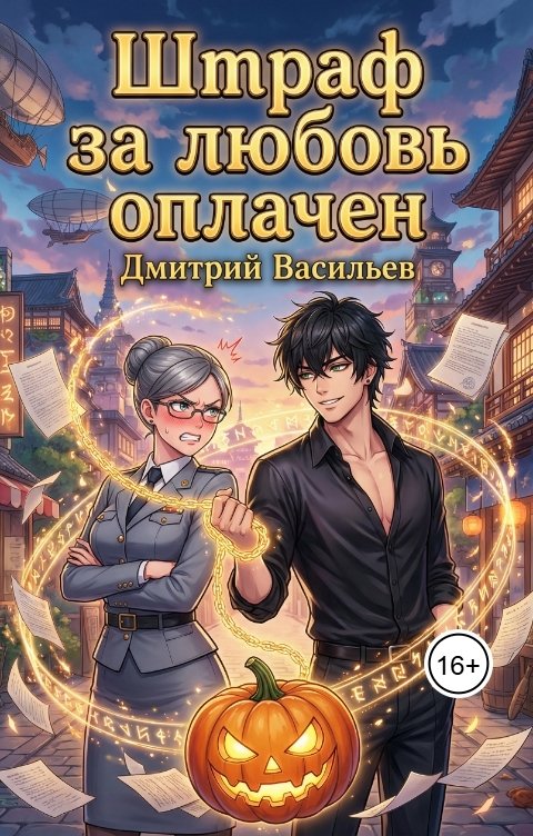 Обложка книги DmitriyV23 Штраф за любовь оплачен