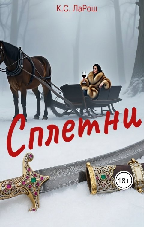 Обложка книги К.С. ЛаРош Сплетни