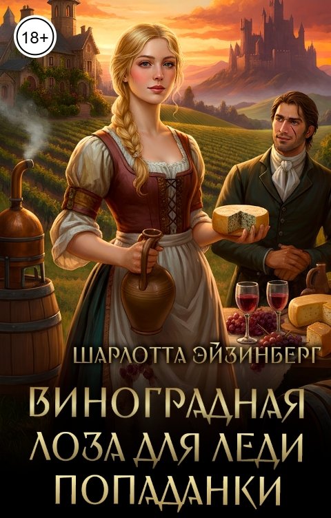 Обложка книги Шарлотта Эйзинберг Виноградная лоза для леди попаданки