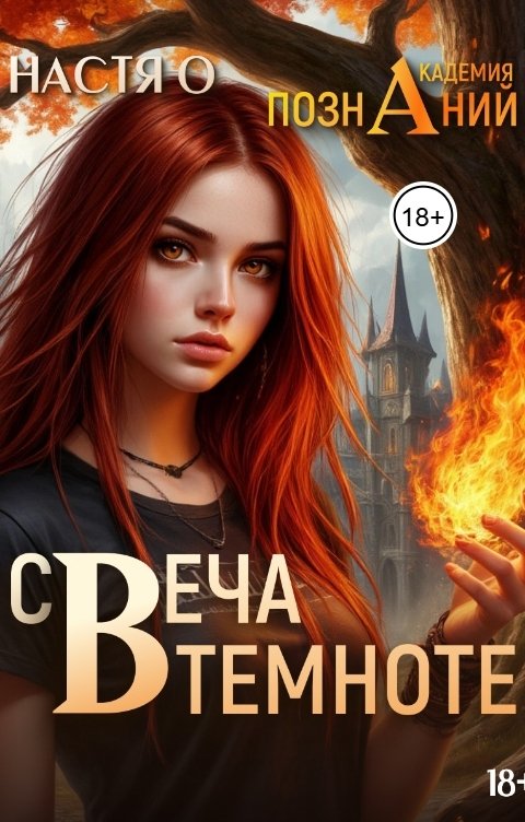 Обложка книги Настя О Свеча в темноте (Академия Познаний - 5)