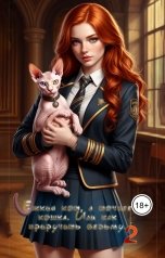 обложка книги Лия Шушик "Ежкин кот, а точнее кошка. Или как приручить ведьму 2"