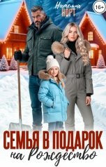 обложка книги Нателла Норт "Семья в подарок на Рождество"