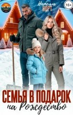 обложка книги Нателла Норт "Семья в подарок на Рождество"