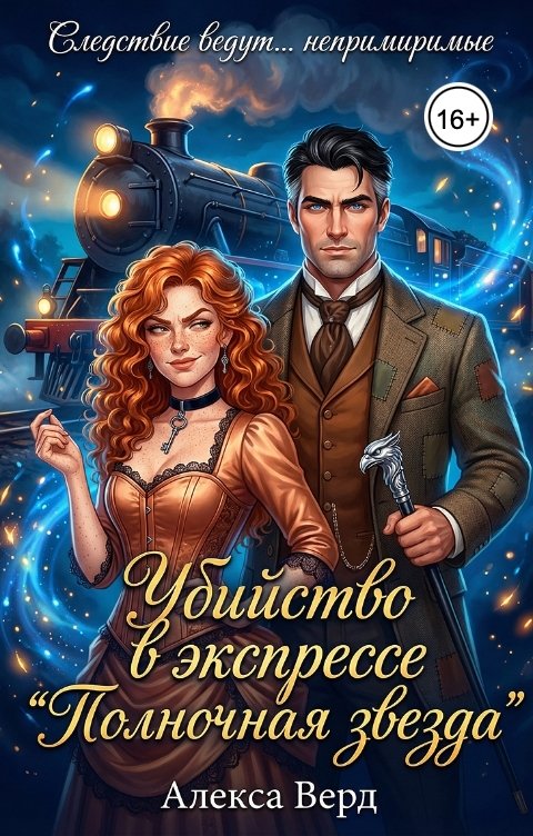 Обложка книги Алекса Верд Следствие ведут... непримиримые. Убийство в экспрессе "Полночная звезда"