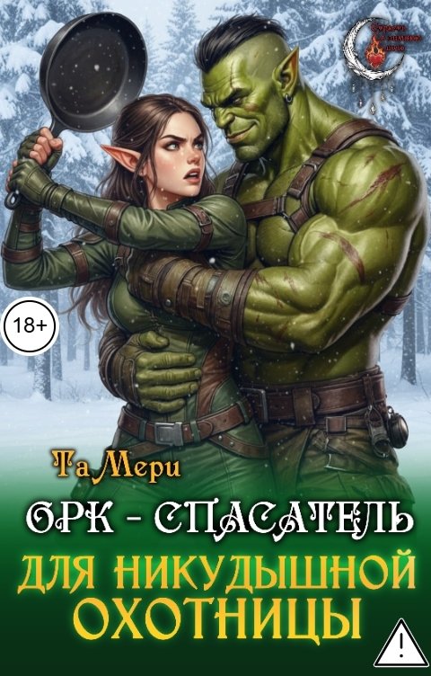 Обложка книги Та Мери Орк - спасатель для никудышной охотницы