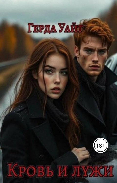 Обложка книги Герда Уайт Кровь и лужи