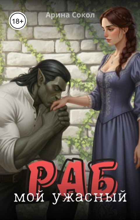 Обложка книги Арина Сокол Мой ужасный раб