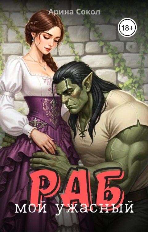 Обложка книги Арина Сокол Мой ужасный раб