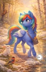 обложка книги WowOne "Опасная оттепель, пони и печенье"