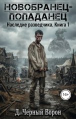 обложка книги Д.Черный Ворон "Новобранец-Попаданец"