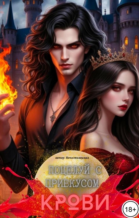 Обложка книги Непостижимая Поцелуй с привкусом крови