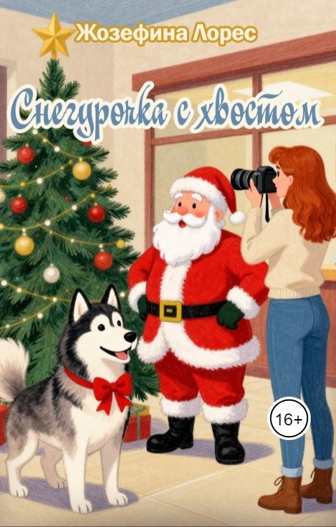 Обложка книги Жозефина Лорес Снегурочка с хвостом
