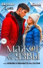 обложка книги Айнави, Джулиан Хитч "Мажор vs Язвы, или Любовь и ненависть на склоне"