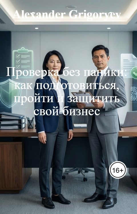 Обложка книги Alexander Grigoryev Проверка без паники: как подготовиться, пройти и защитить свой бизнес
