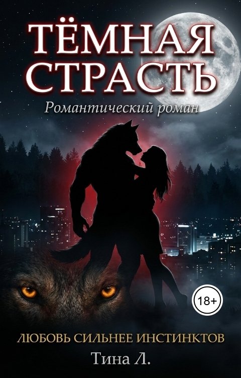 Обложка книги Тина Л. Темная страсть