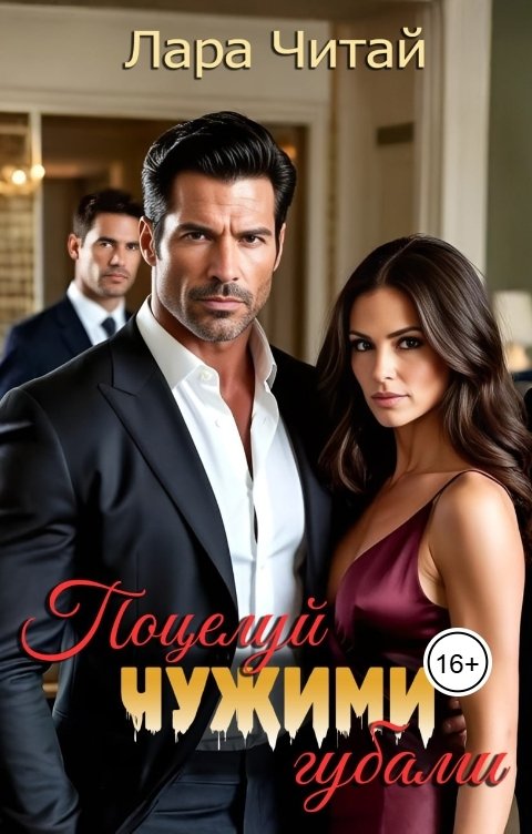 Обложка книги Лара Читай Поцелуй чужими губами