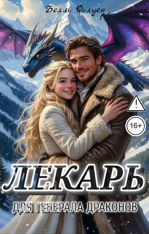 Обложка книги Белль Фолден Лекарь для генерала драконов