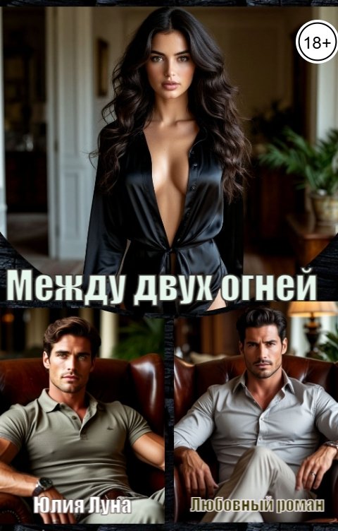 Обложка книги Юлия Луна Между двух огней