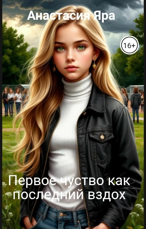 Обложка книги Анастасия Яра Первое чувство как последний вздох