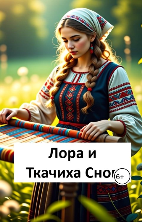 Обложка книги Лав Лав Сказка Лора и Ткачиха Снов
