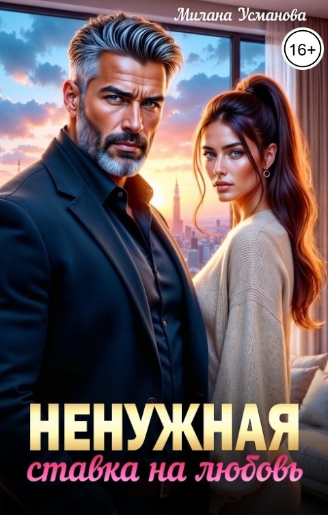 Обложка книги Милана Усманова НЕНУЖНАЯ. Ставка на любовь
