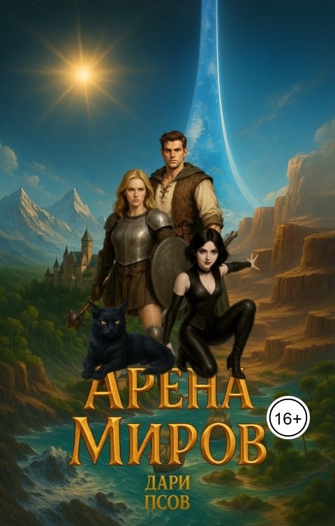 Обложка книги Дари Псов Арена миров