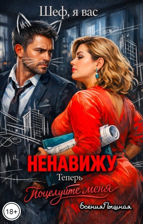 Обложка книги ЕсенияПышная Шеф, я вас ненавижу. Теперь поцелуй меня