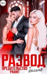 обложка книги Лика Янтарная "Развод. Предательство ранит Больно!"