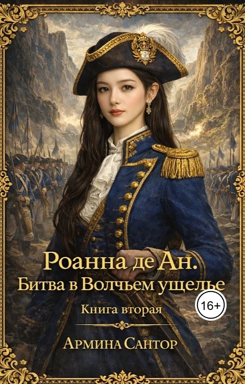 Обложка книги Armina Santor Роанна. Битва в Волчьем ущелье. Книга вторая.