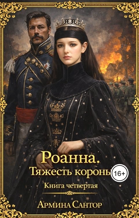 Обложка книги Armina Santor Роанна. Тяжесть короны.