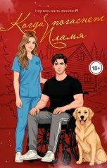 обложка книги Луна Холл "Когда погаснет пламя"