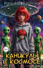 обложка книги Карпова Надежда "Каникулы в космосе"