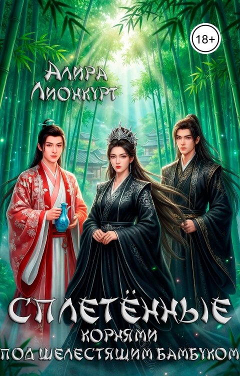 Обложка книги Алира Лионкурт Сплетённые корнями под шелестящим бамбуком