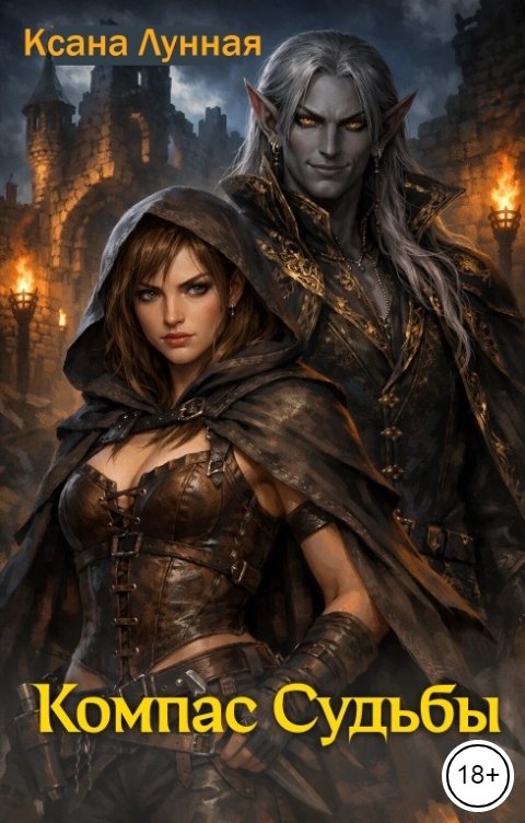 Обложка книги Ксана Лунная Компас Судьбы