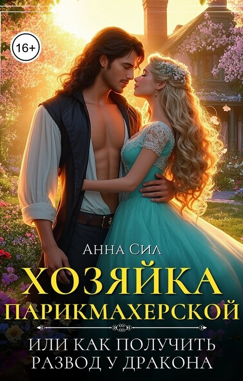 Обложка книги Анна Сил Хозяйка парикмахерской или как получить развод у дракона