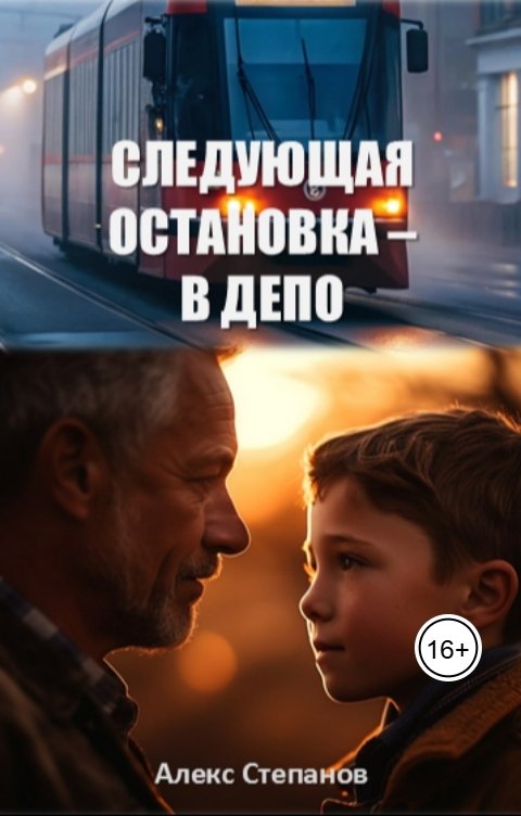 Обложка книги Alex Stepanov Следующая остановка - в депо