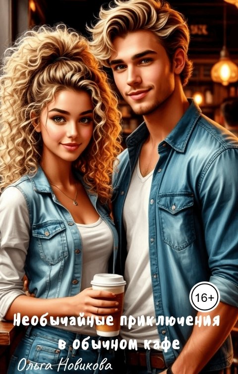 Обложка книги Ольга Новикова Необычайный приключения в обычном кафе