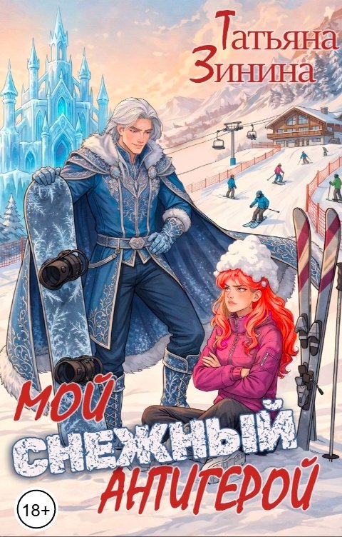 Обложка книги Татьяна Зинина Мой снежный антигерой