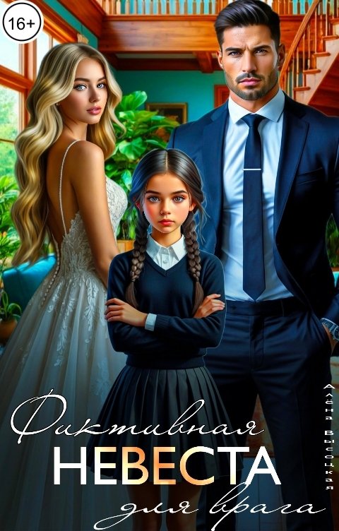 Обложка книги Алёна Высоцкая Фиктивная невеста для врага