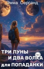 обложка книги Эмма Серсанд "Три луны и два волка для попаданки"