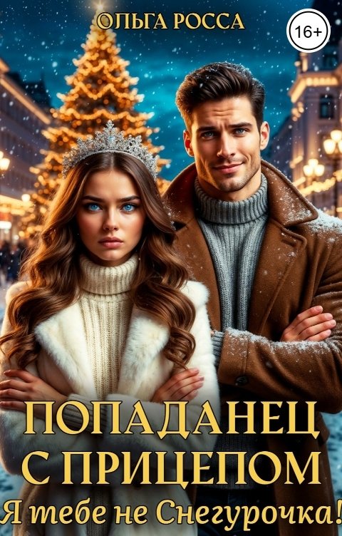 Обложка книги Ольга Росса Попаданец с прицепом. Я тебе не Снегурочка!