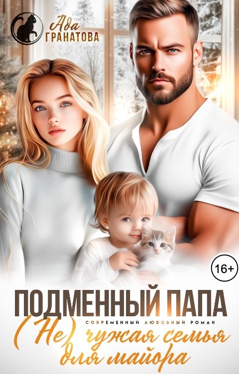 Обложка книги Ада Гранатова Подменный папа. (Не)чужая семья для майора