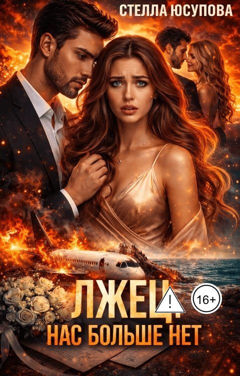 Обложка книги Стелла Юсупова Лжец. Нас больше нет